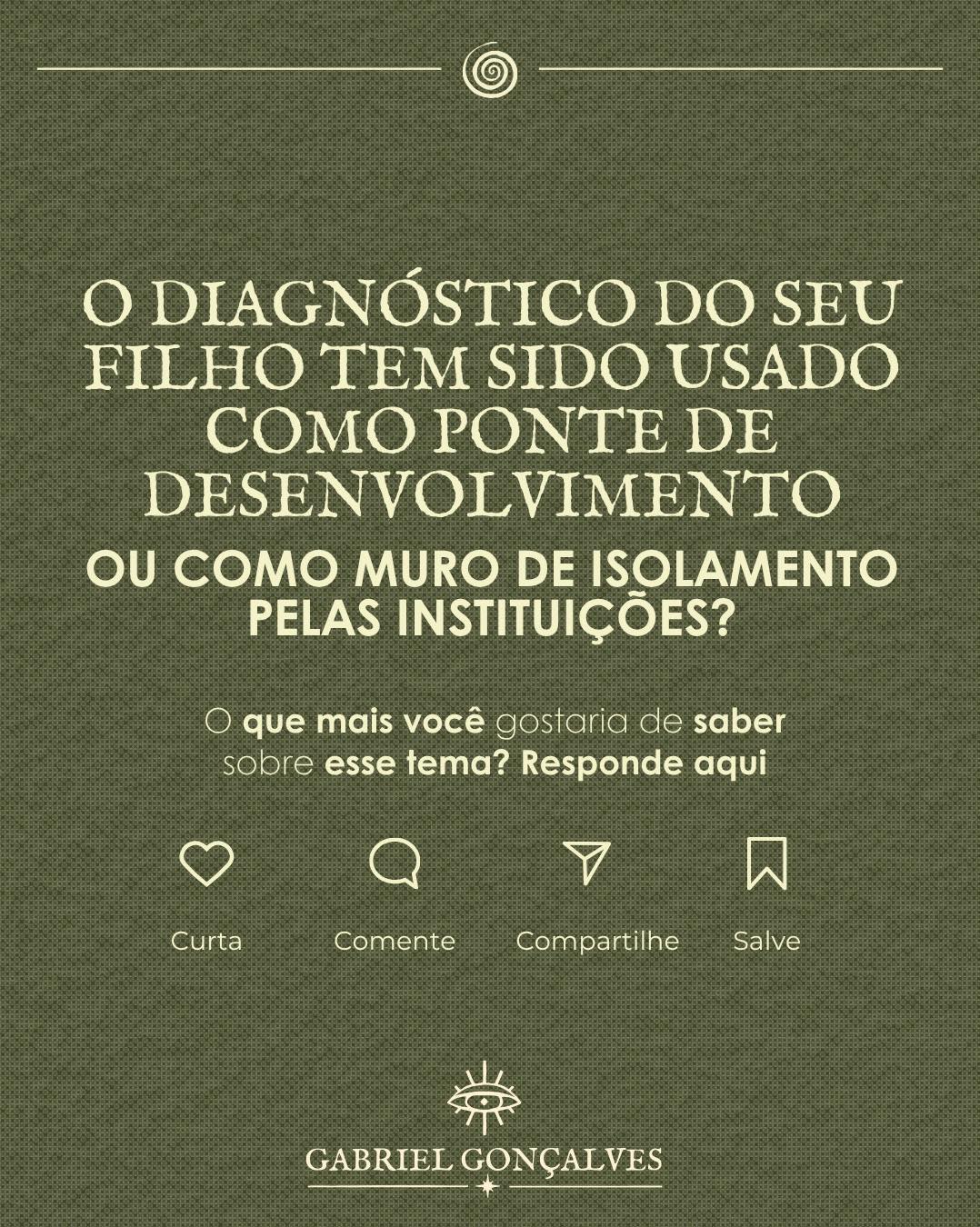 Post no Instagram de @psi.gabrielgoncalves